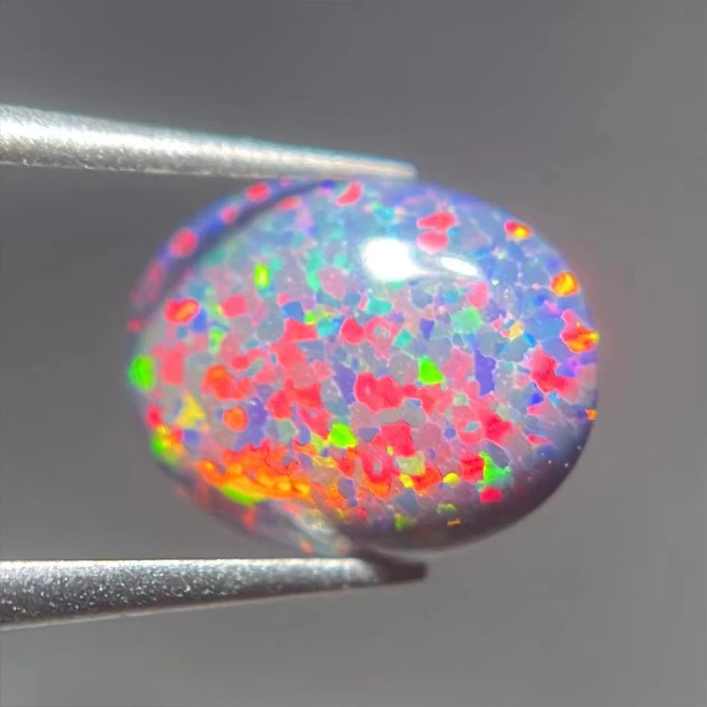 Natural Opal Cabochons Choose Oval or Pear Gemstones for DIY Rings.